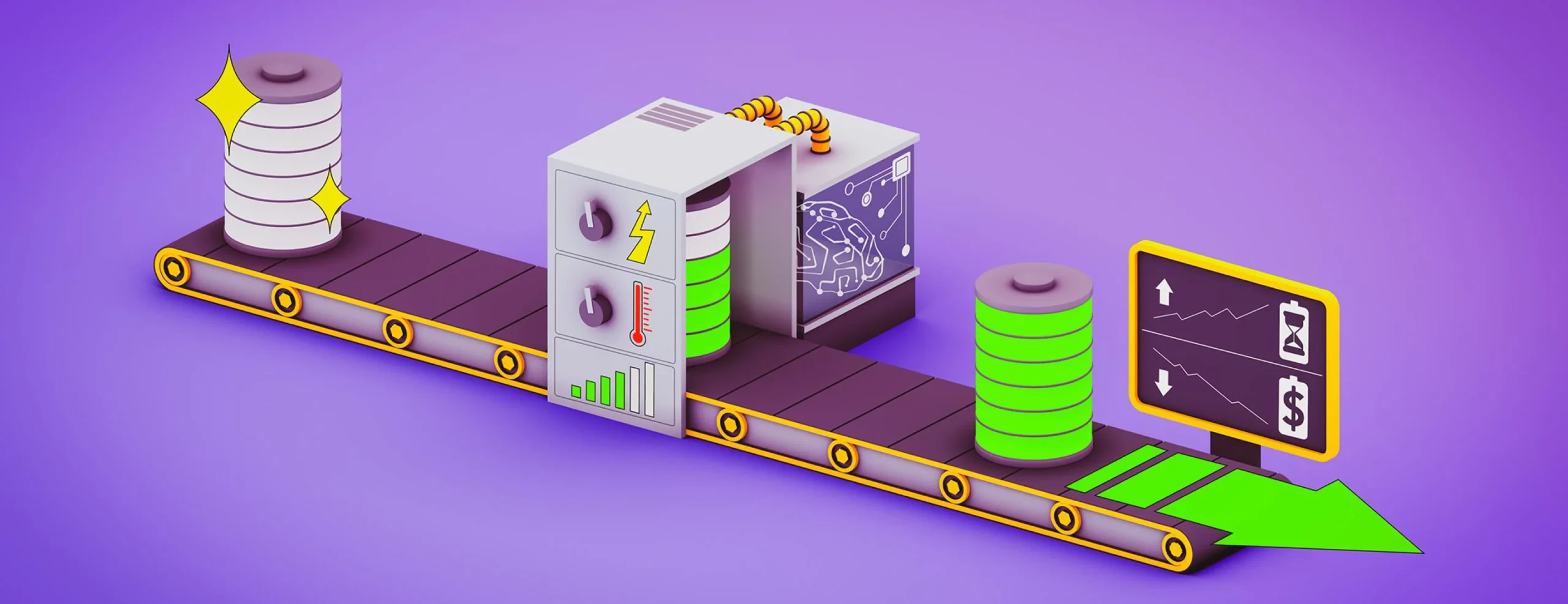 Первая зарядка литий-ионных аккумуляторов при высоких токах перед тем, как они покинут завод, происходит в 30 раз быстрее и увеличивает срок их службы на 50% Первая зарядка литий-ионных батарей при высоких токах увеличивает срок их службы на 50%