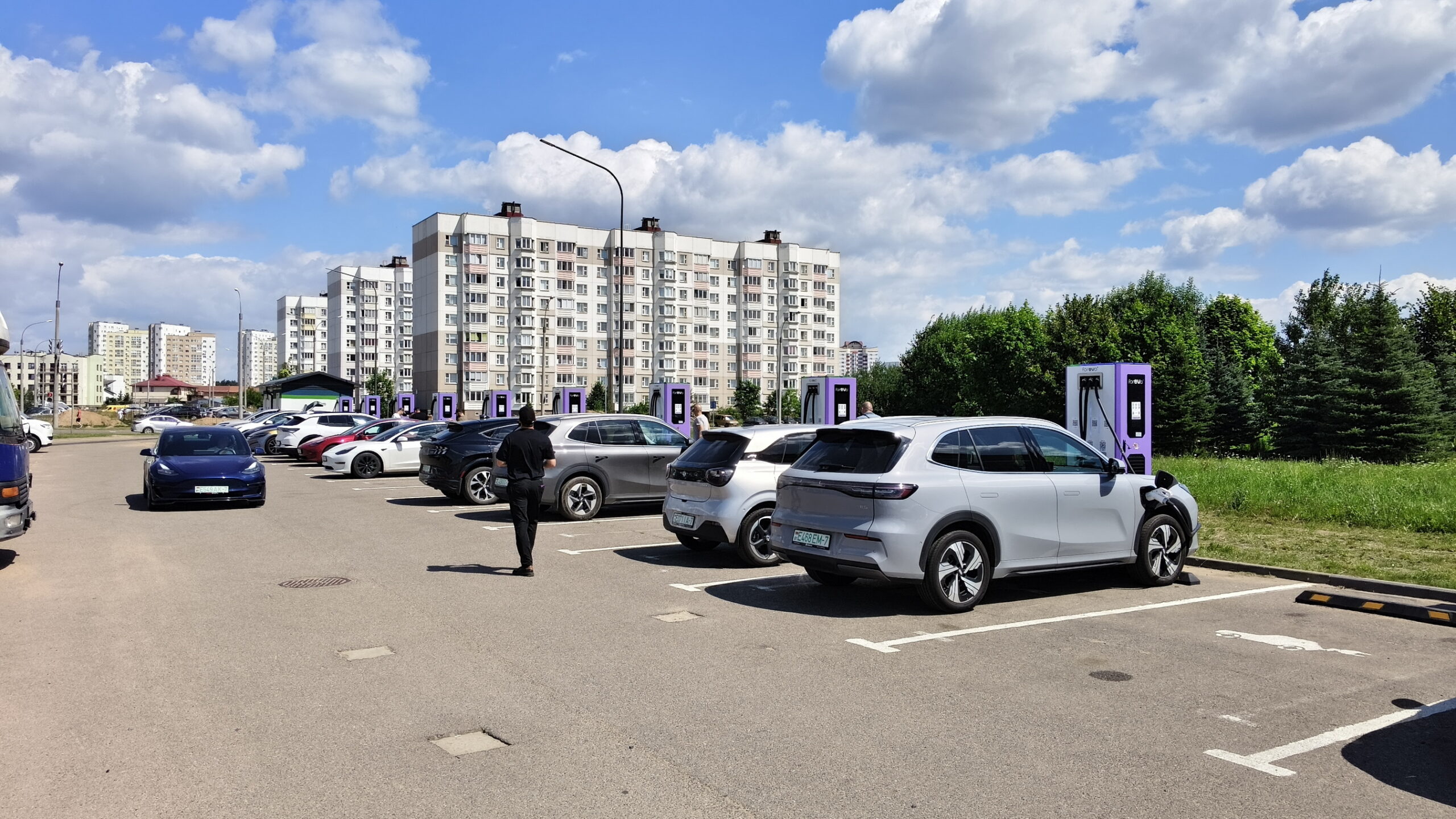 Хаб 10 станций EVON 120 кВт Гинтовта